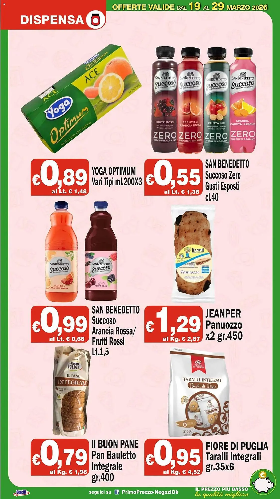 Volantino Primo Prezzo da 19 marzo a 29 marzo di 2026 - Pagina del volantino 12