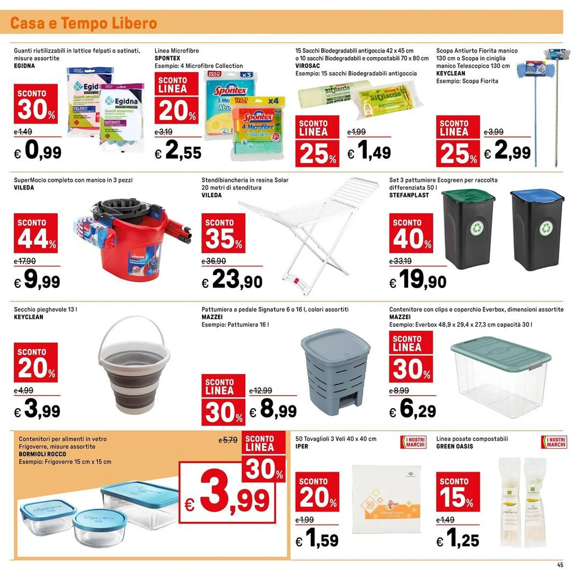 Volantino Iper La Grande da 3 luglio a 12 luglio di 2025 - Pagina del volantino 45