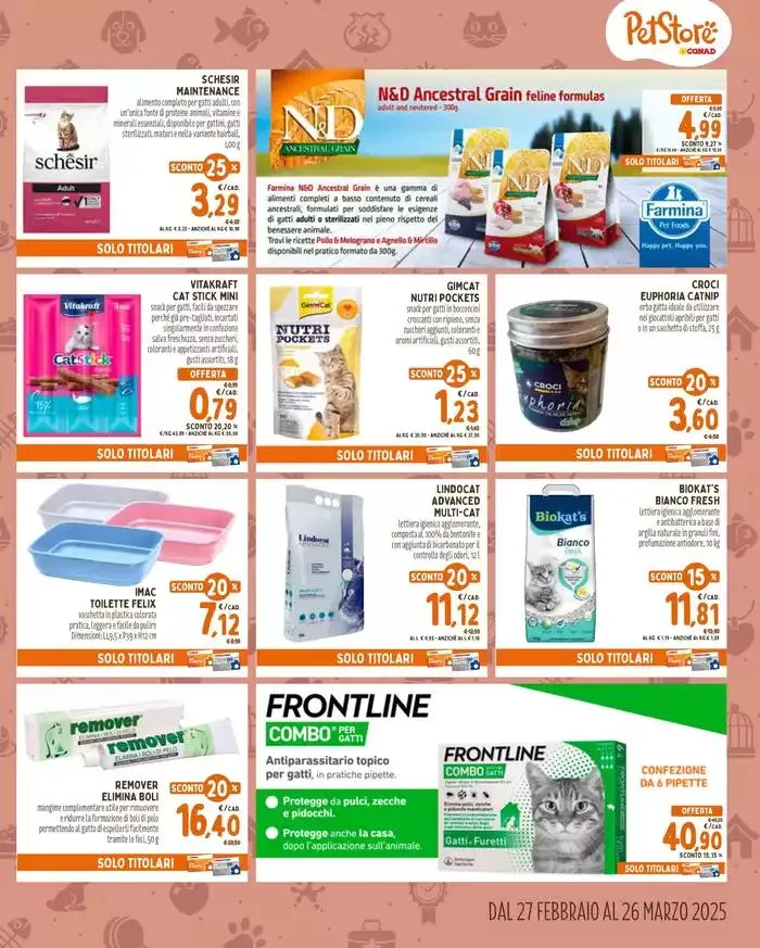 IN PRIMAVERA ALCUNI AMORI FIORISCONO, ALTRI ABBAIANO. da 27 febbraio a 26 marzo di 2025 - Pagina del volantino 5