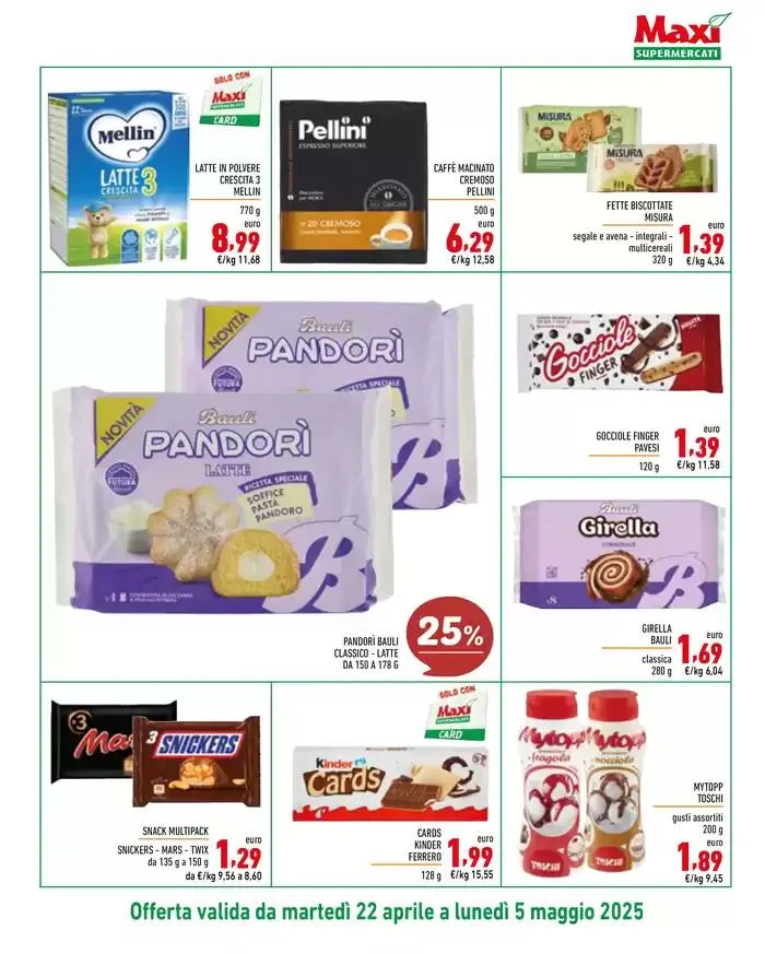 Da noi conviene tutti i giorni da 22 aprile a 5 maggio di 2025 - Pagina del volantino 11