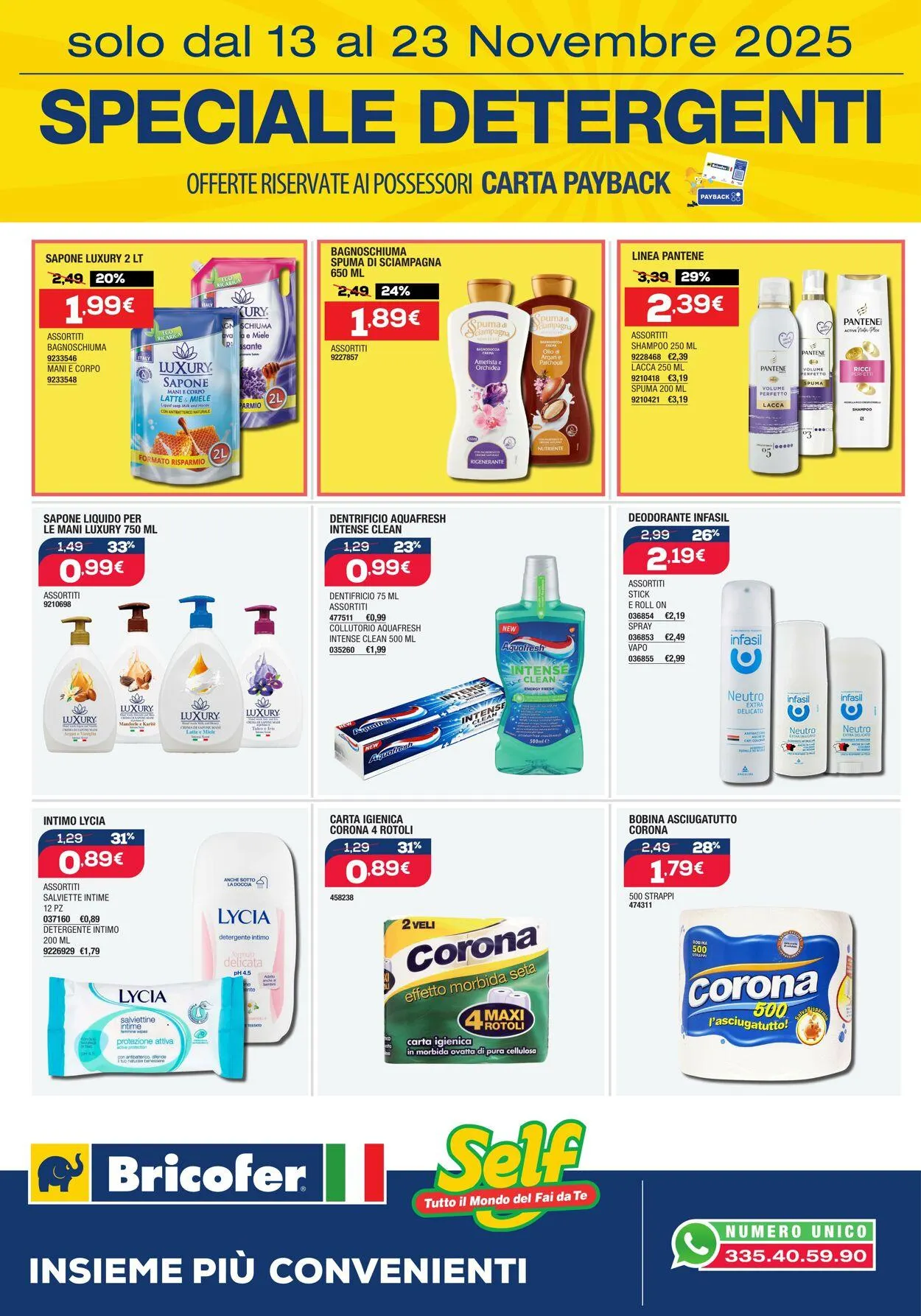 Self - Perugia Volantino attuale da 23 novembre a 7 dicembre di 2025 - Pagina del volantino 9