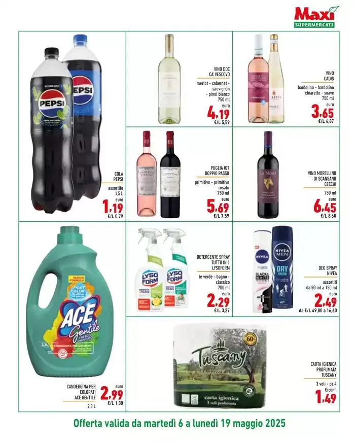 2x1 Uno lo paghi, l'altro e GRATIS da 6 maggio a 19 maggio di 2025 - Pagina del volantino 15