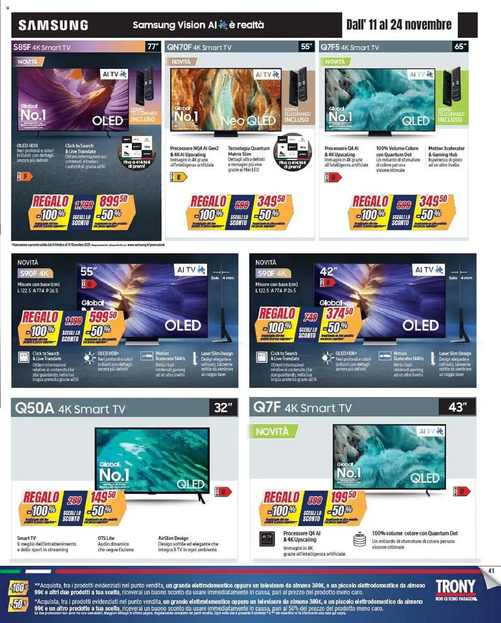 Volantino Trony da 30 ottobre a 24 novembre di 2025 - Pagina del volantino 41