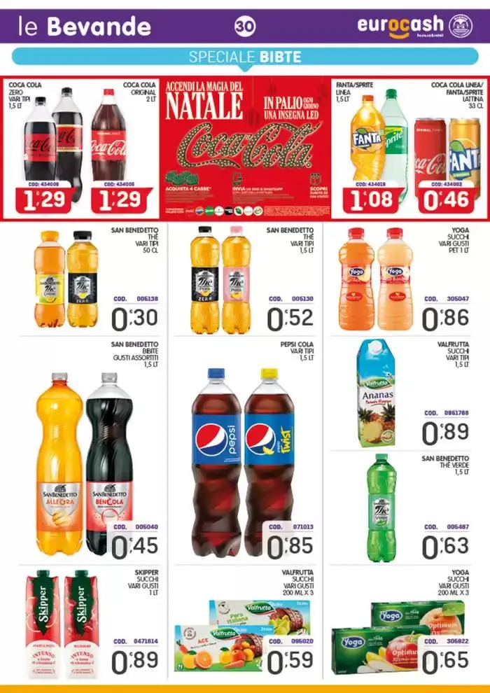 Offerte Eurocash da 18 novembre a 8 dicembre di 2024 - Pagina del volantino 30