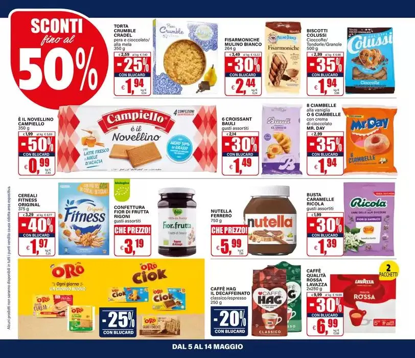 Grandi Marche da 5 maggio a 14 maggio di 2025 - Pagina del volantino 6