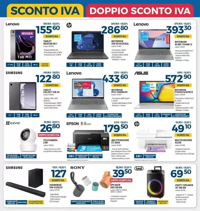 Sconto Iva da 11 aprile a 11 maggio di 2025 - Pagina del volantino 7