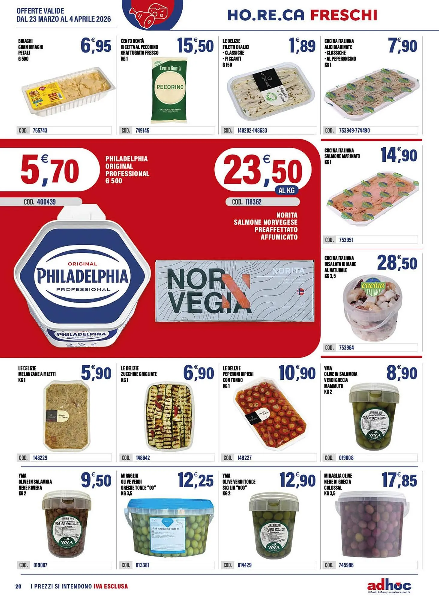 Volantino Adhoc da 23 marzo a 4 aprile di 2026 - Pagina del volantino 20