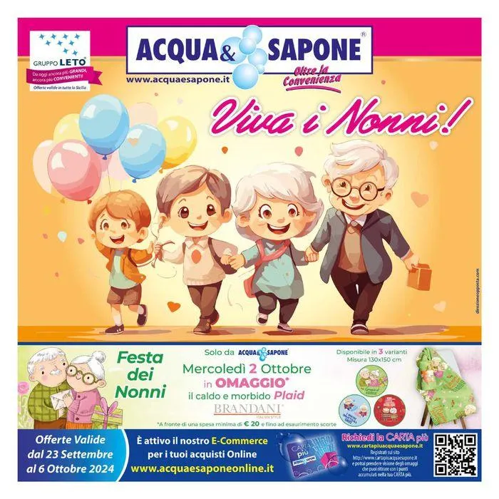 Viva i nonni! da 23 settembre a 6 ottobre di 2024 - Pagina del volantino 1