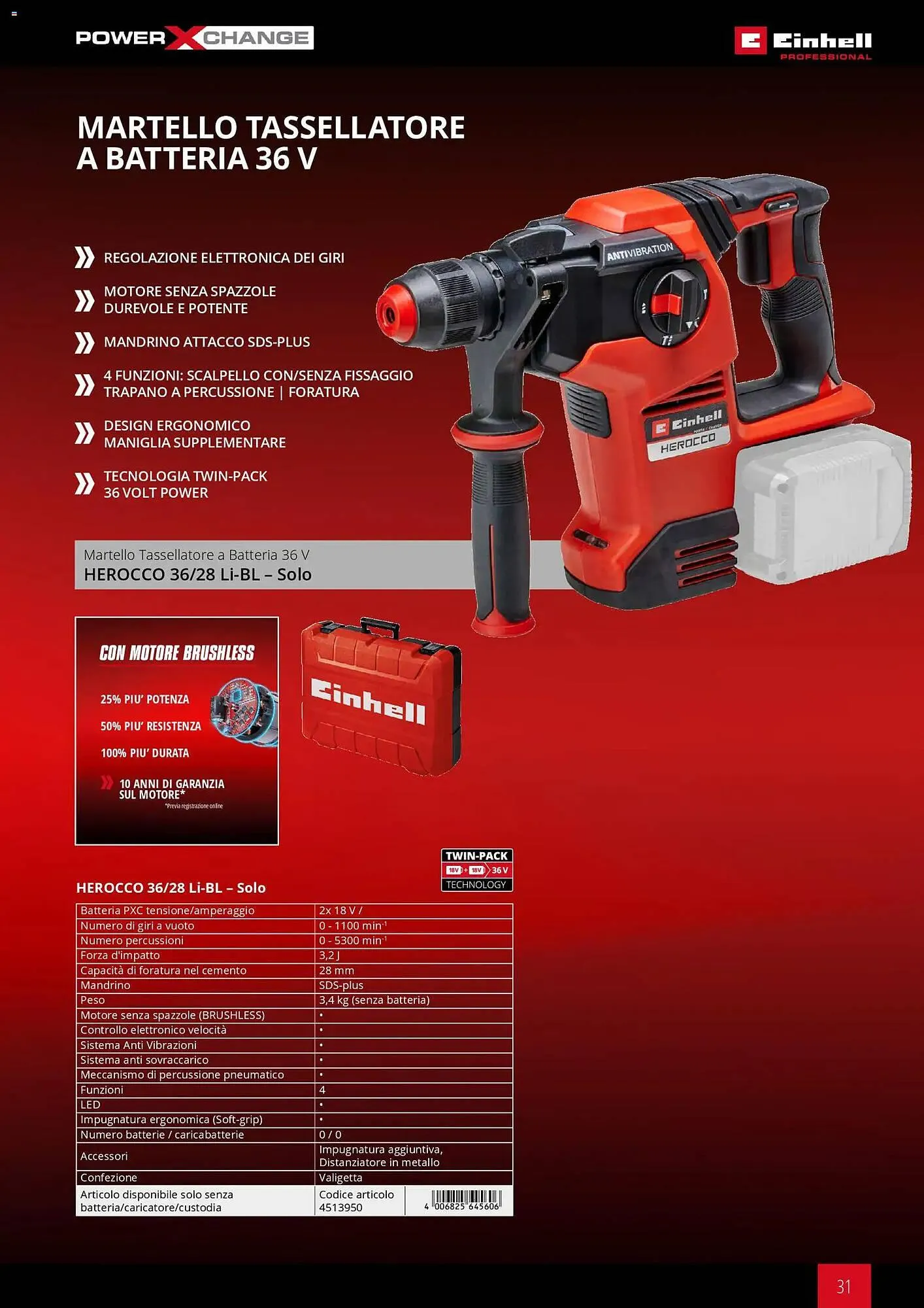 Volantino Einhell da 17 marzo a 31 dicembre di 2026 - Pagina del volantino 33