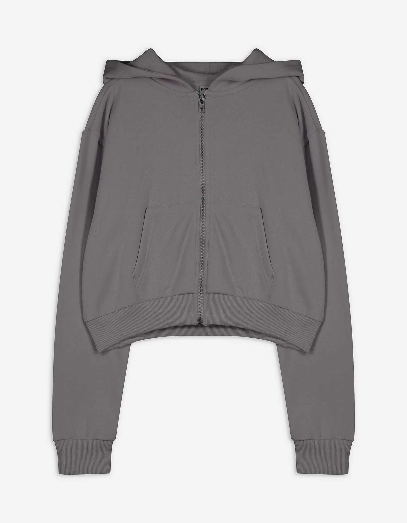 Felpa aperta - Felpa - grigio scuro