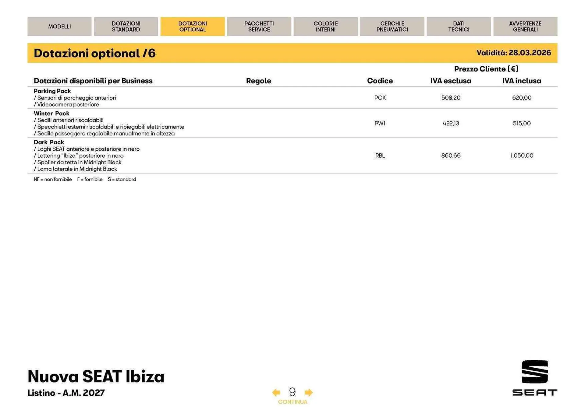 Volantino SEAT da 3 aprile a 31 dicembre di 2026 - Pagina del volantino 10