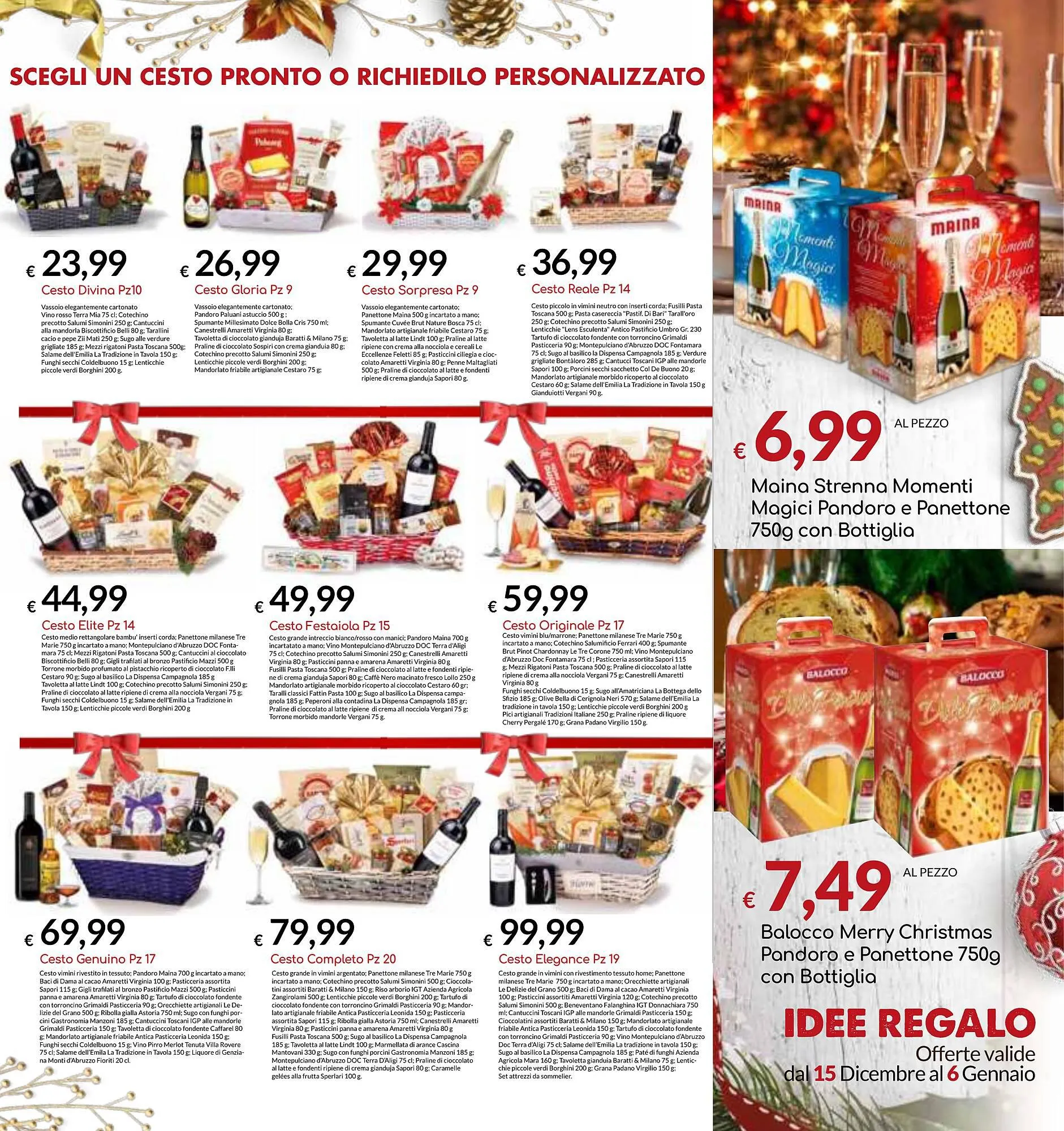 Volantino Carni e Affini Supermercati da 15 dicembre a 6 gennaio di 2024 - Pagina del volantino 13