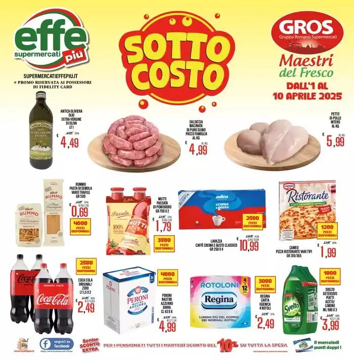 Sottocosto da 1 aprile a 10 aprile di 2025 - Pagina del volantino 1