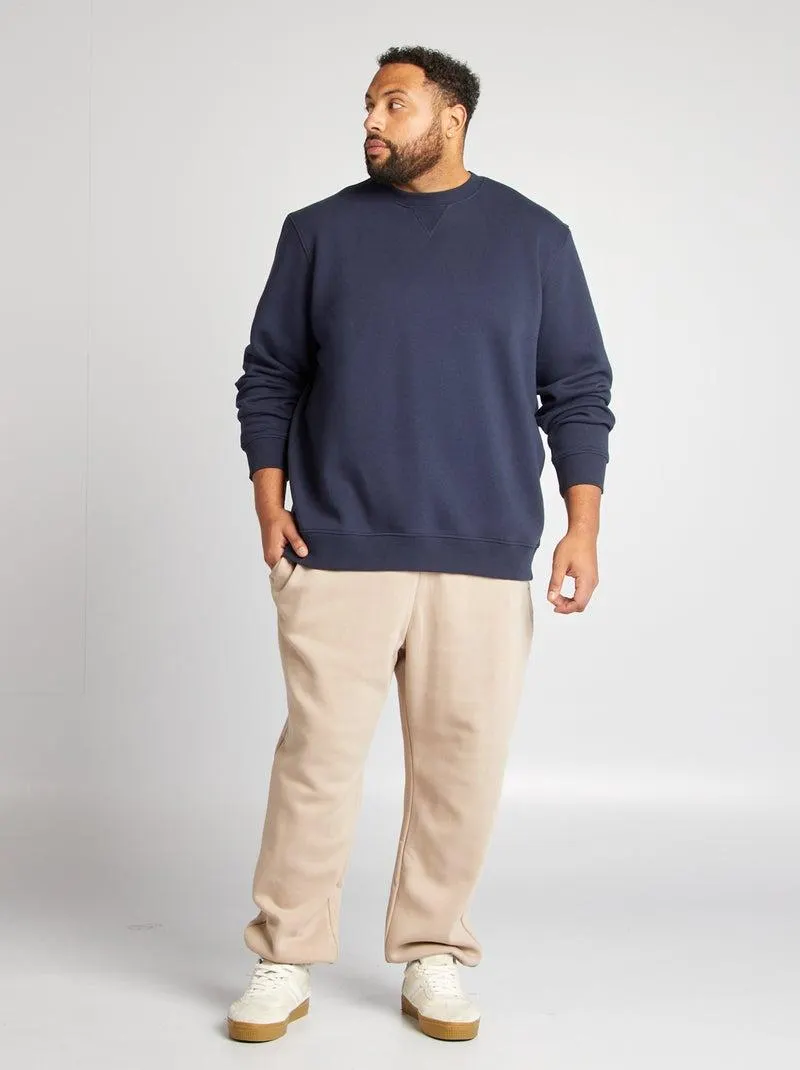 Pantaloni joggers caldi - beige