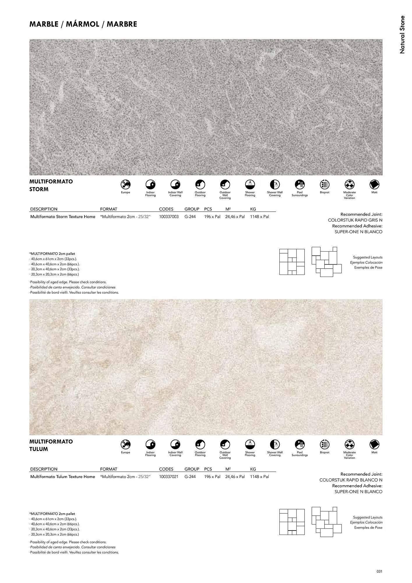 Volantino Porcelanosa da 9 aprile a 28 dicembre di 2024 - Pagina del volantino 41