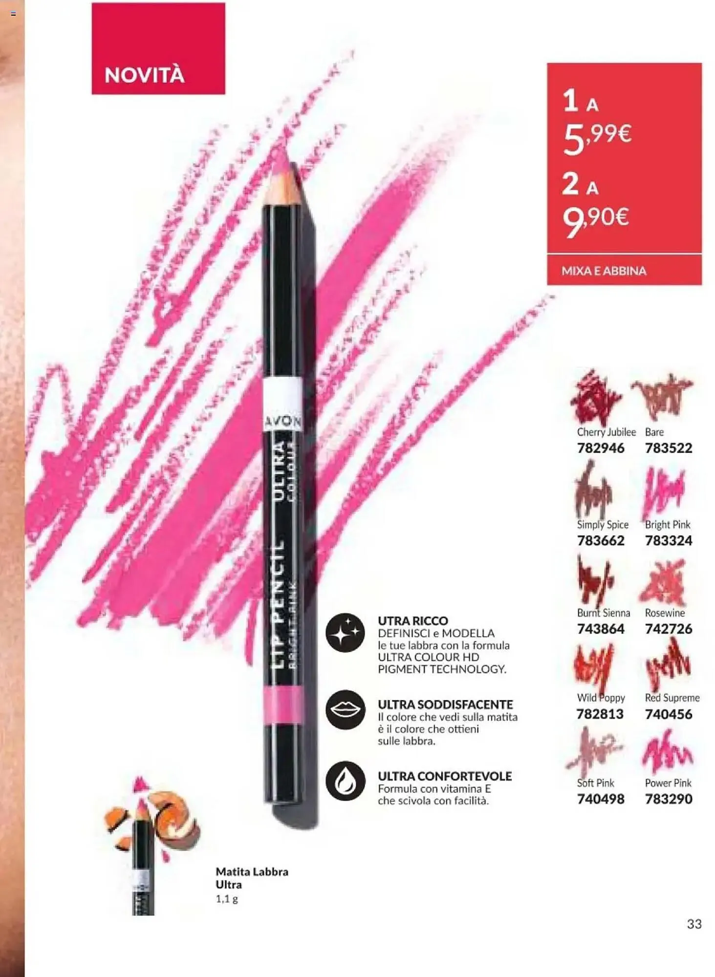 Volantino Avon da 1 marzo a 31 marzo di 2025 - Pagina del volantino 33