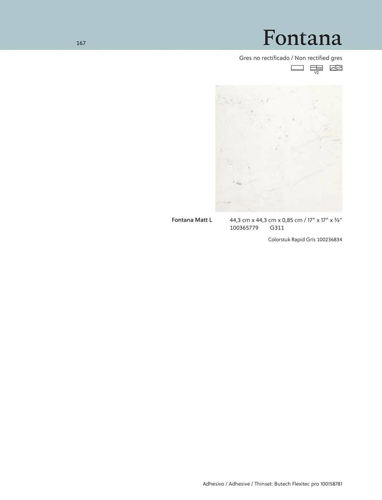 Catalogue Porcelanosa du 27 juin au 31 décembre 2025 - Catalogue page 167