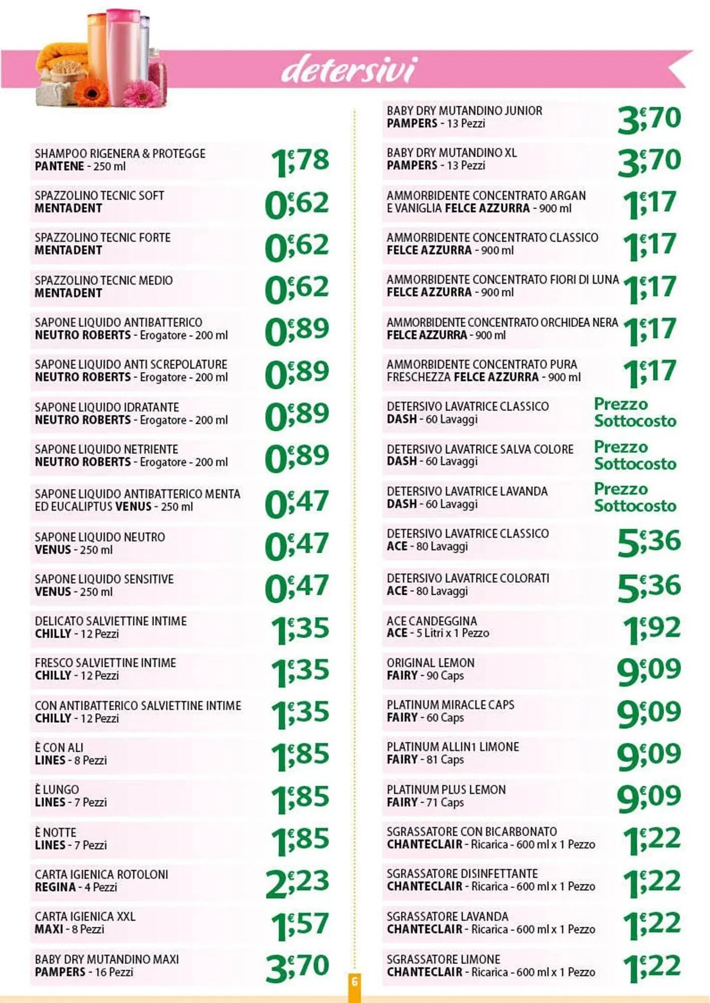 Volantino Gambardella Cash da 11 maggio a 16 maggio di 2026 - Pagina del volantino 6
