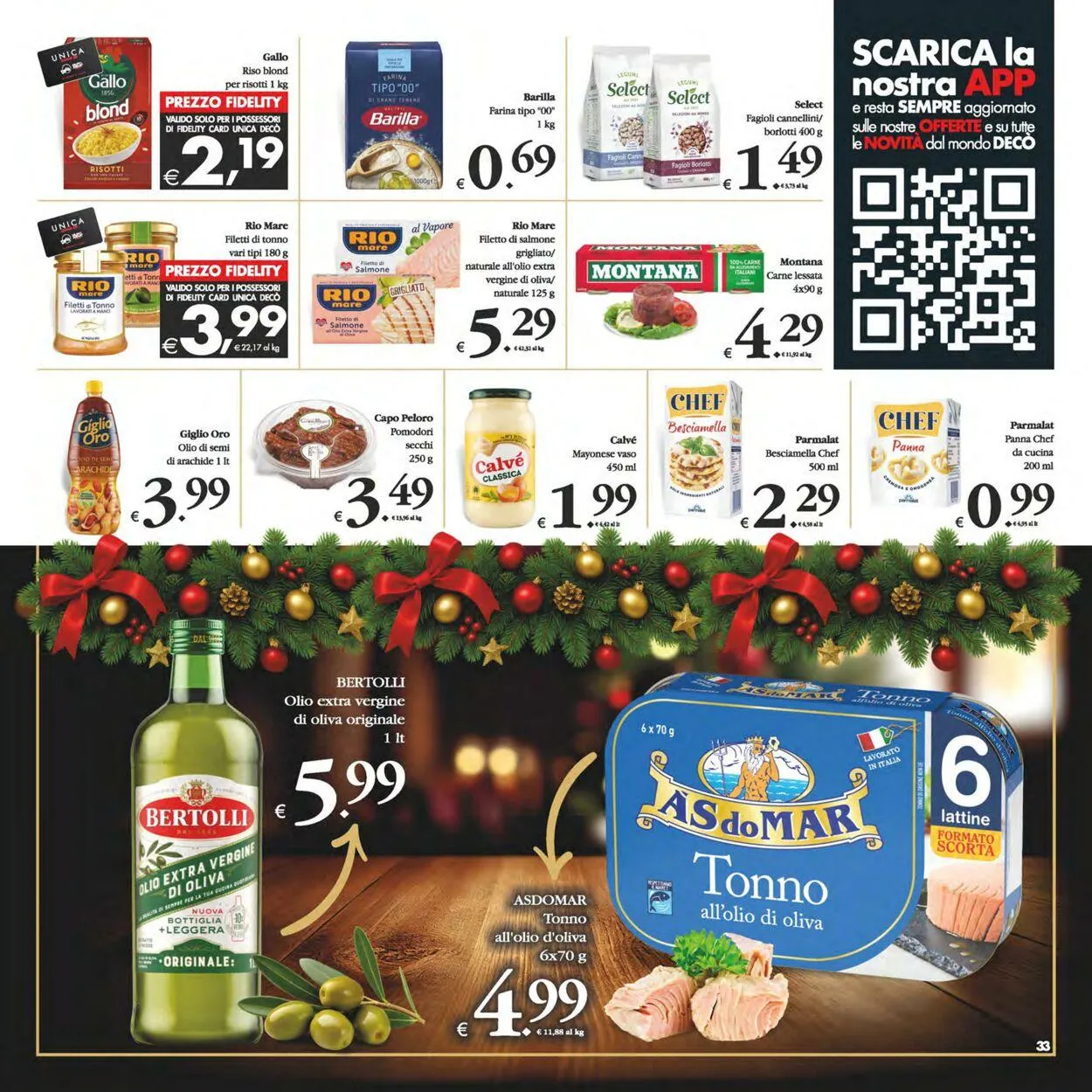 Deco Volantino attuale da 16 dicembre a 27 dicembre di 2025 - Pagina del volantino 33