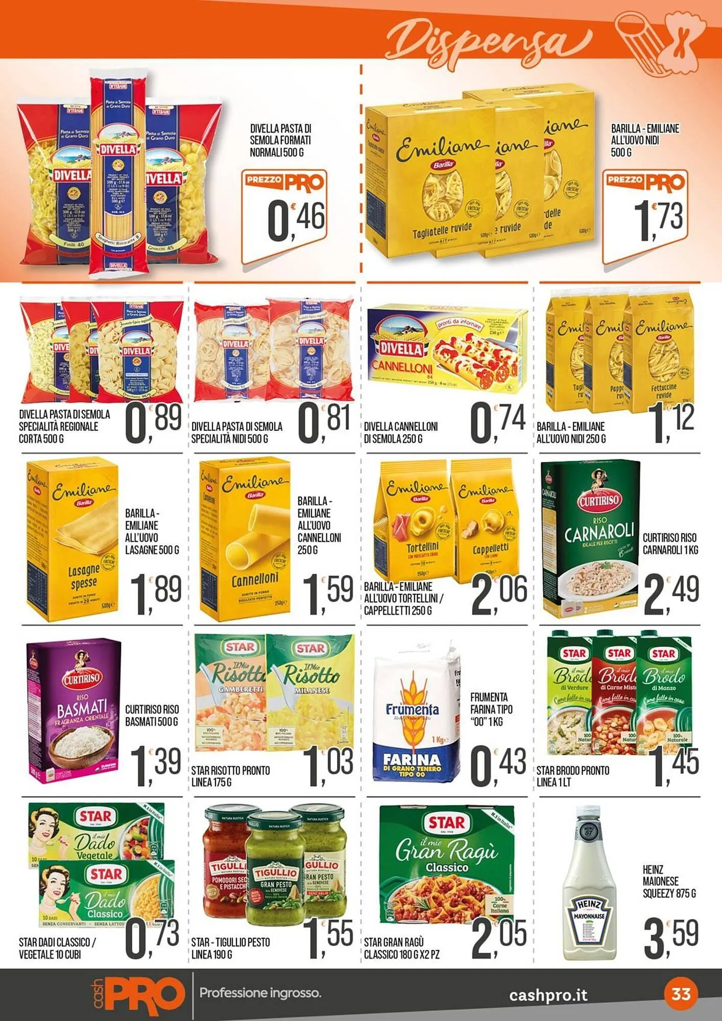 Volantino Cash pro da 15 dicembre a 24 dicembre di 2025 - Pagina del volantino 33