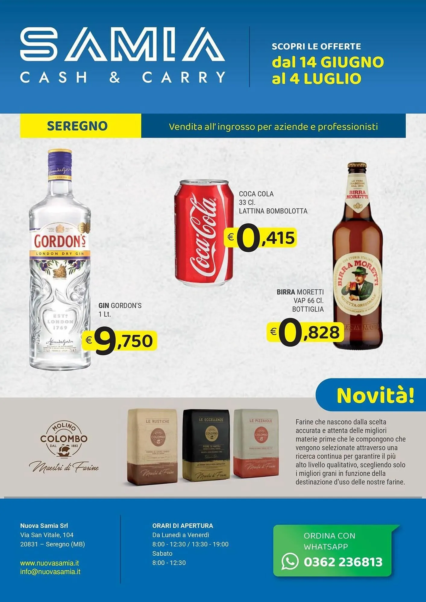 Volantino Samia Cash and Carry - 1