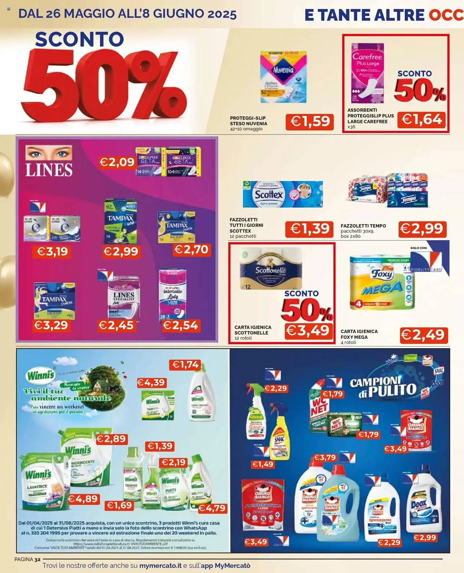 Volantino Mercatò da 26 maggio a 22 giugno di 2025 - Pagina del volantino 32