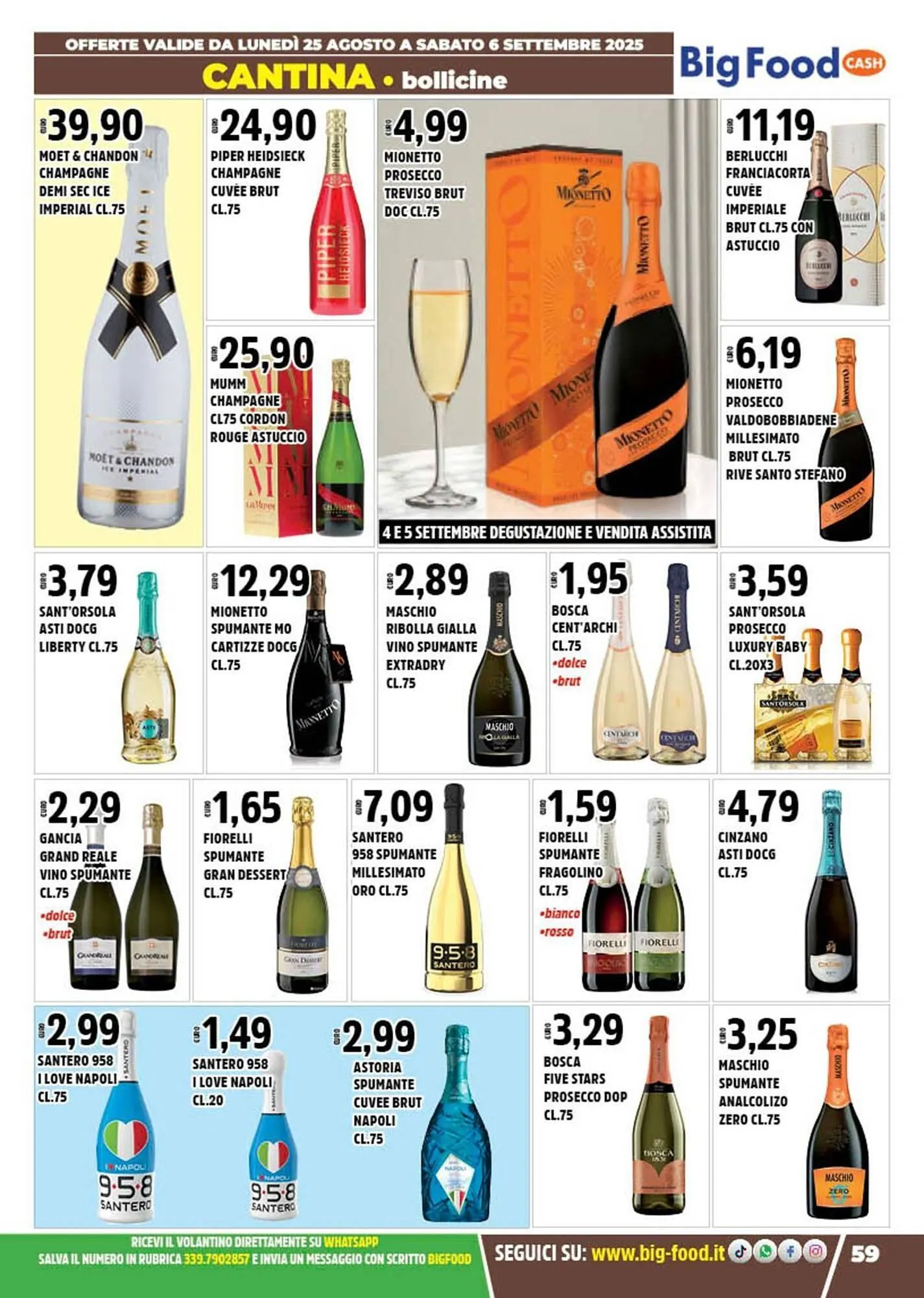 Volantino Big Food da 25 agosto a 6 settembre di 2025 - Pagina del volantino 59