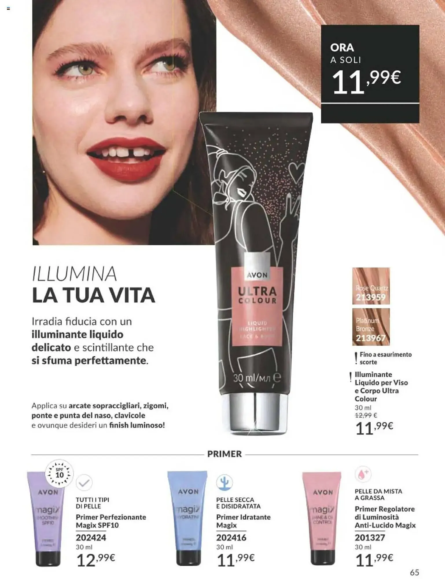 Catalogo Avon da 1 ottobre a 31 ottobre di 2025 - Pagina del volantino 65