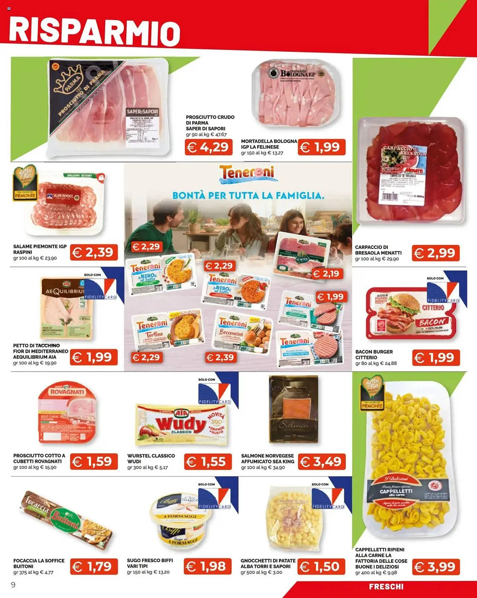 Volantino Mercatò Extra da 22 aprile a 30 aprile di 2025 - Pagina del volantino 9