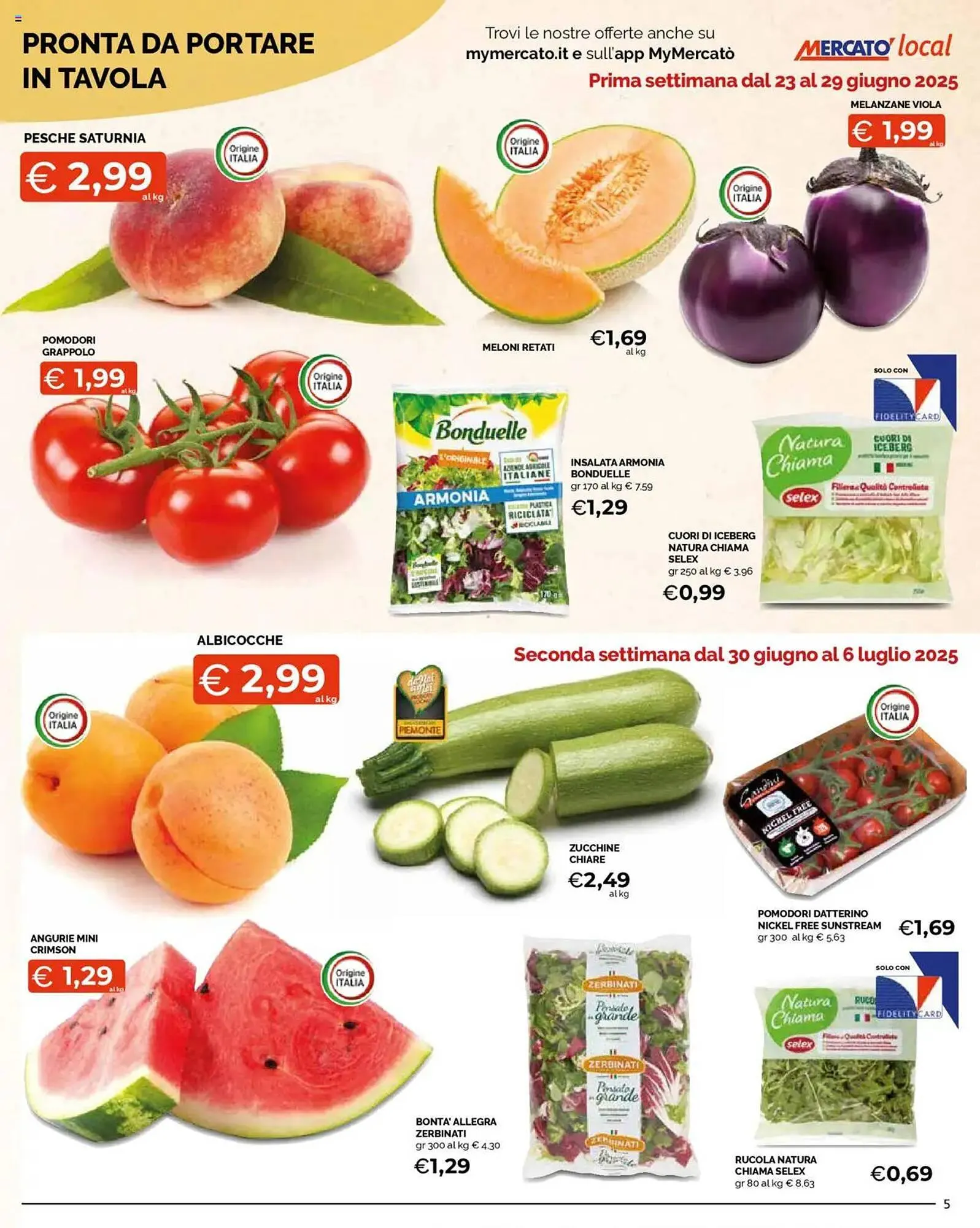 Volantino Mercatò Local da 23 giugno a 6 luglio di 2025 - Pagina del volantino 5