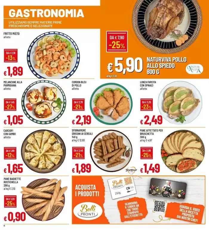 GRANDI MARCHE A PICCOLI PREZZI da 28 ottobre a 10 novembre di 2024 - Pagina del volantino 8