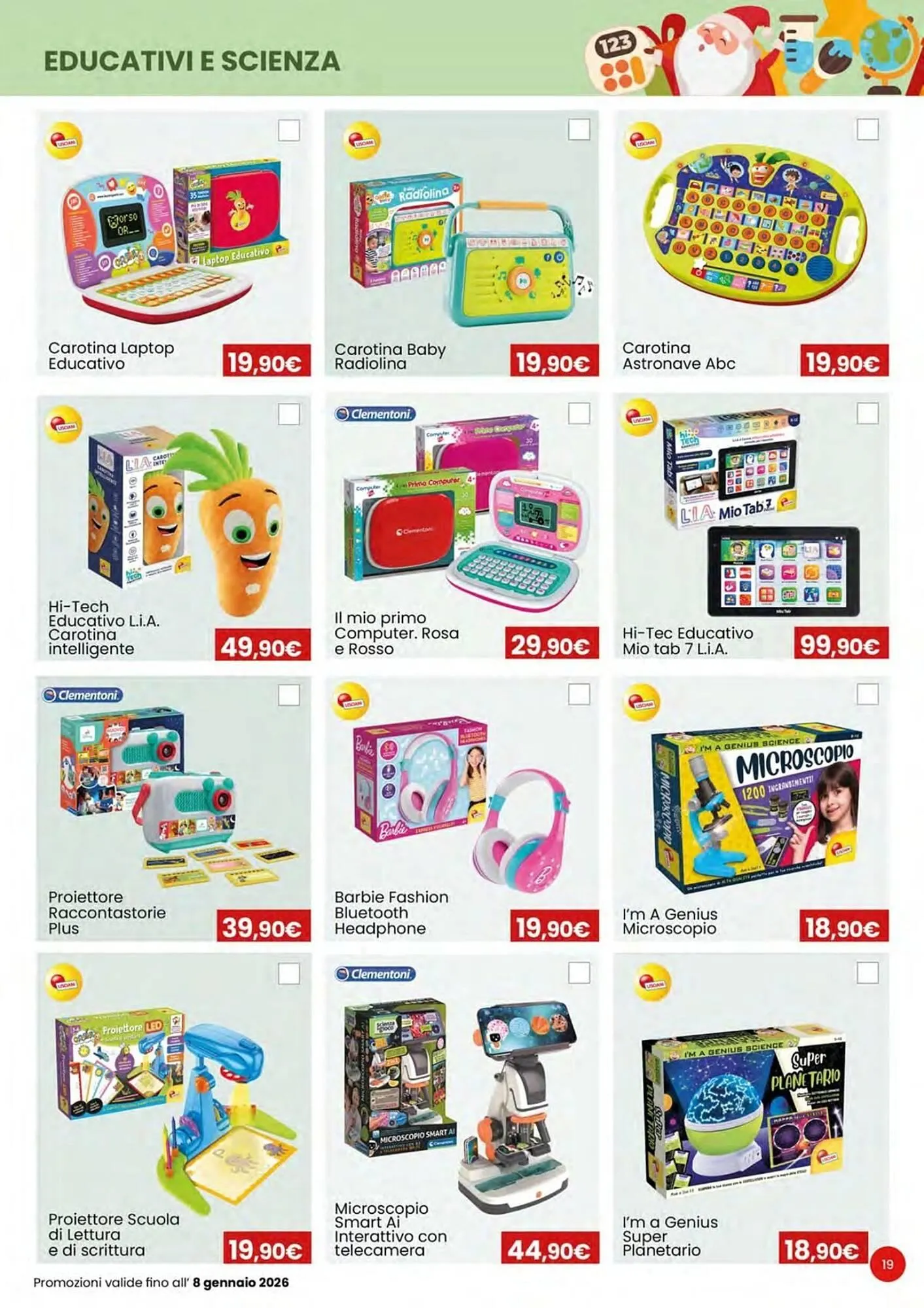 Volantino Paniate da 9 dicembre a 8 gennaio di 2026 - Pagina del volantino 19