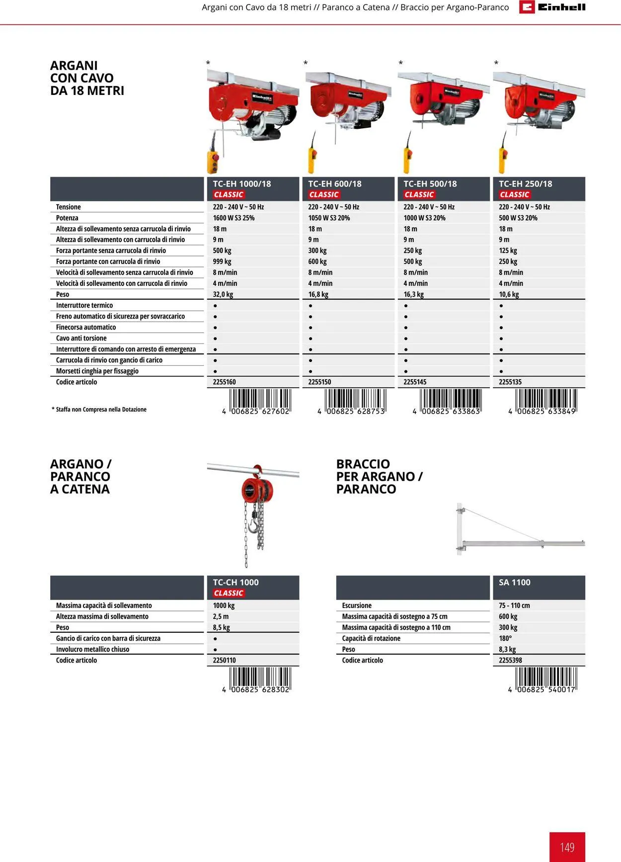 Einhell da 17 giugno a 17 dicembre di 2025 - Pagina del volantino 149
