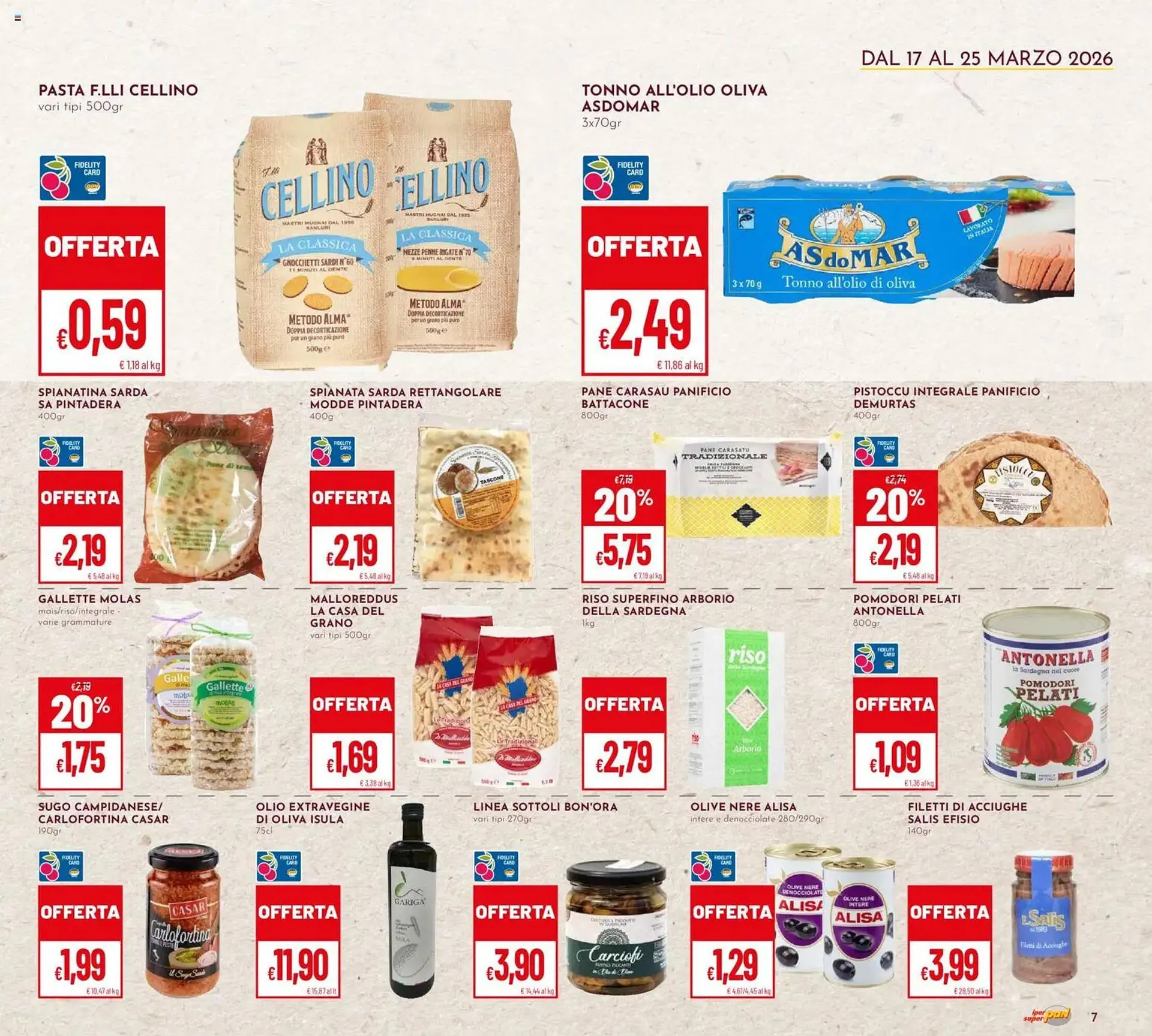 Volantino Pan da 17 marzo a 25 marzo di 2026 - Pagina del volantino 7