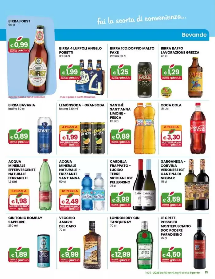 Sottocosto da 7 maggio a 20 maggio di 2025 - Pagina del volantino 15