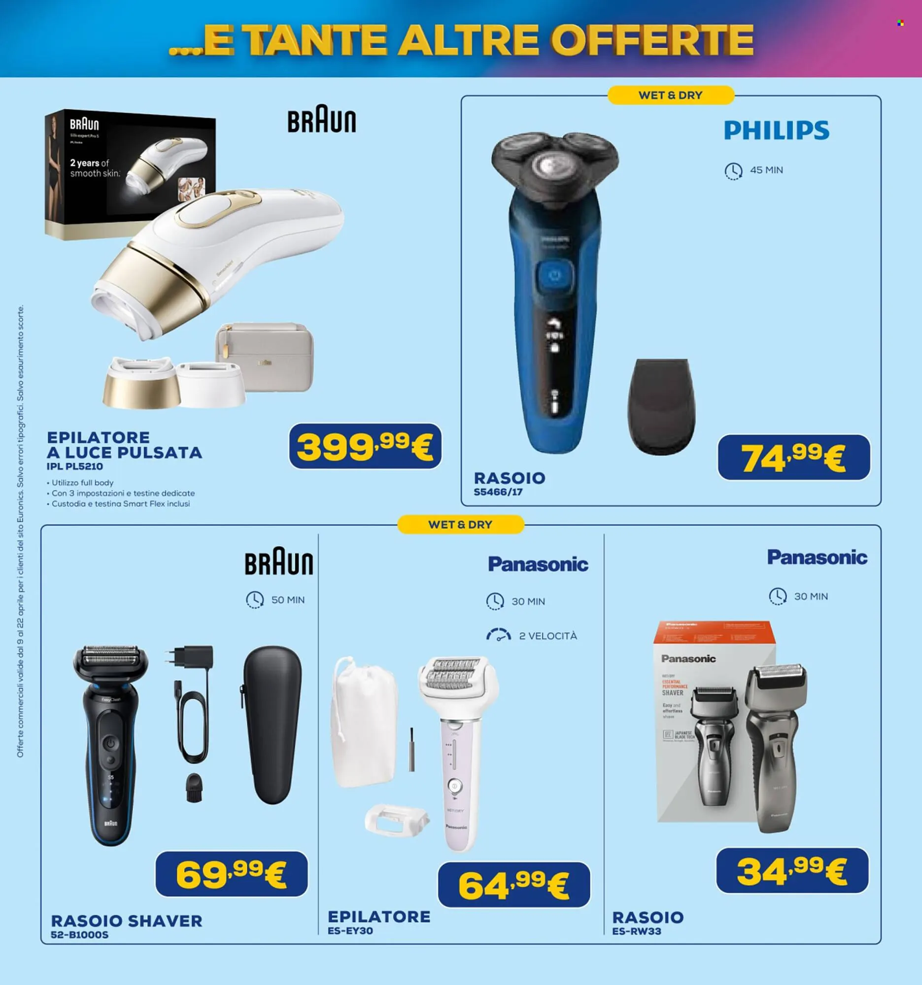 Volantino Euronics da 9 aprile a 22 aprile di 2026 - Pagina del volantino 50