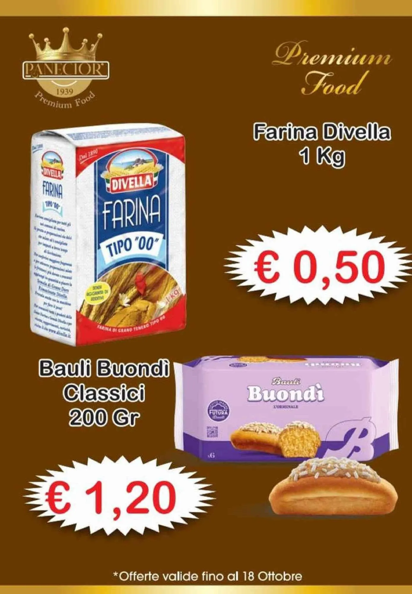 Volantino Mercati Alimentari da 9 ottobre a 18 ottobre di 2025 - Pagina del volantino 1