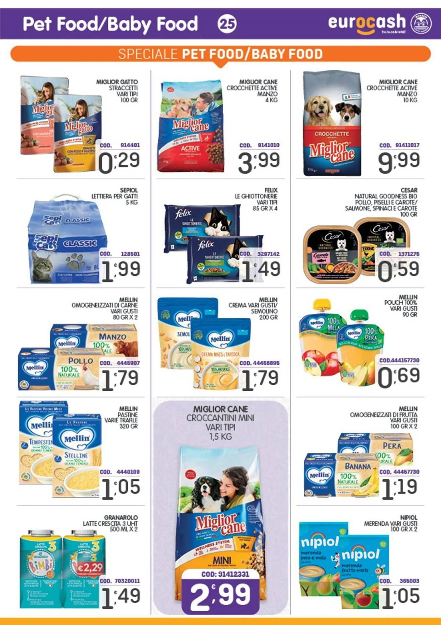 Volantino Eurocash da 29 settembre a 12 ottobre di 2025 - Pagina del volantino 25