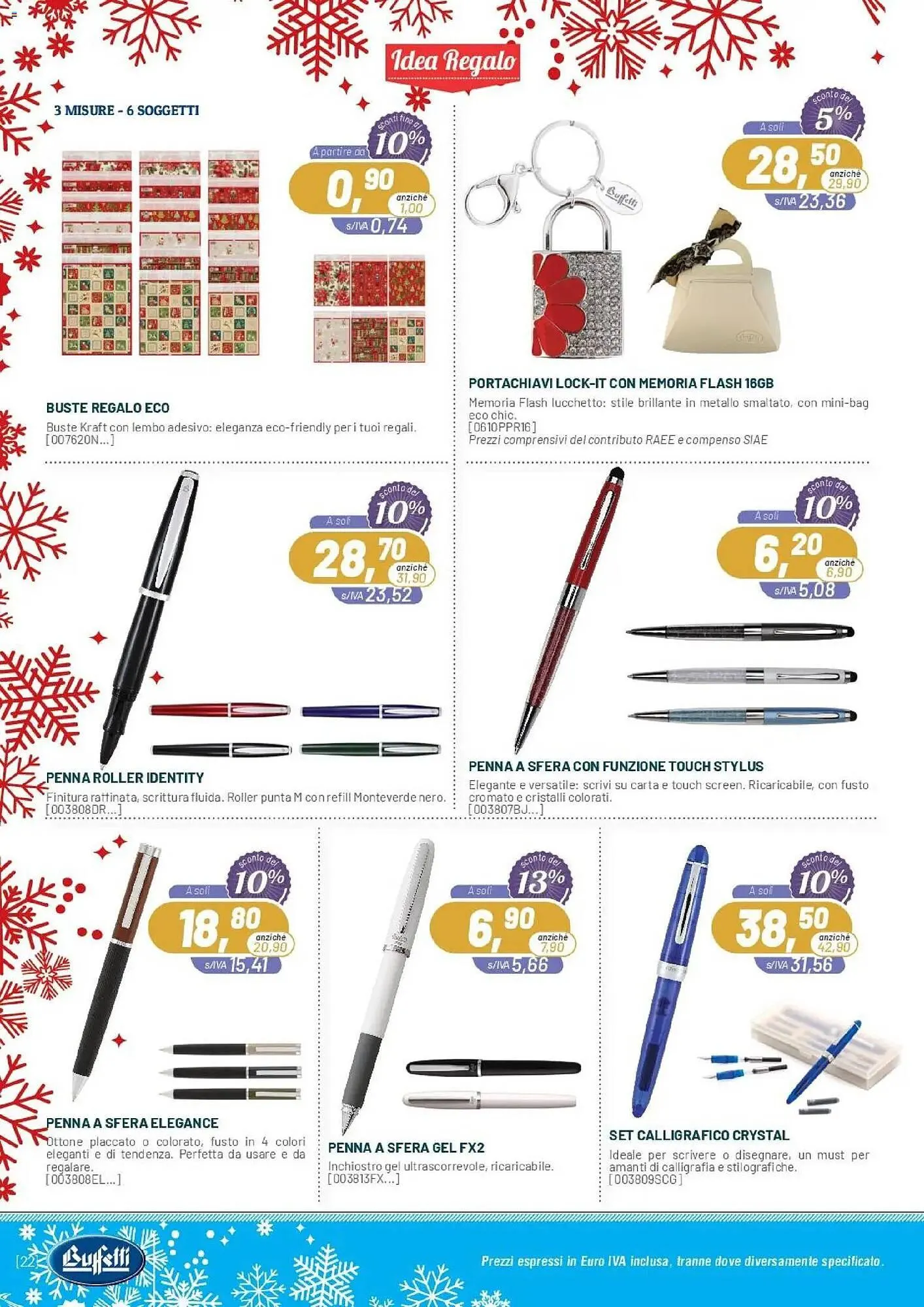 Volantino Buffetti da 1 novembre a 31 dicembre di 2025 - Pagina del volantino 22