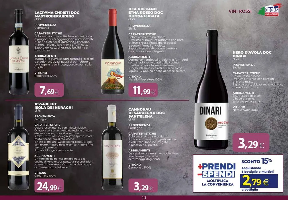 Catalogo Vini da 19 settembre a 16 ottobre di 2024 - Pagina del volantino 11