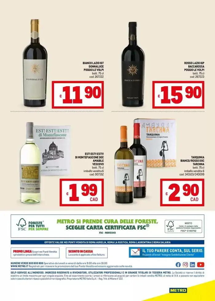 Sapori d'Italia -Lazio da 6 marzo a 2 aprile di 2025 - Pagina del volantino 12