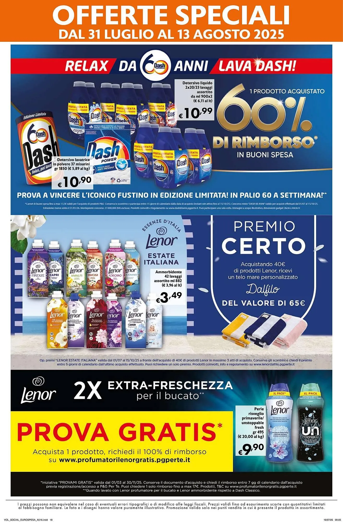 Volantino Eurospesa da 31 luglio a 13 agosto di 2025 - Pagina del volantino 18