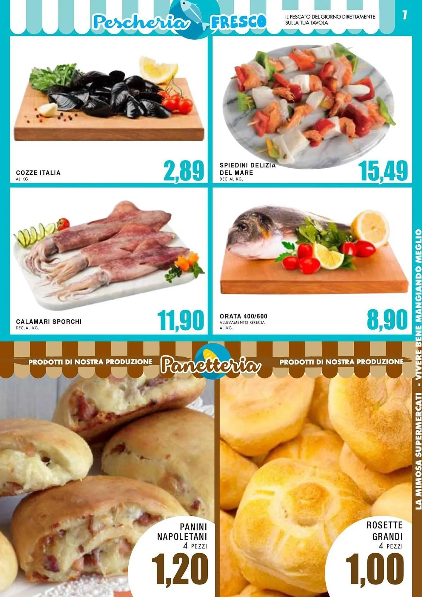 Volantino La Mimosa Supermercati da 13 maggio a 26 maggio di 2024 - Pagina del volantino 7