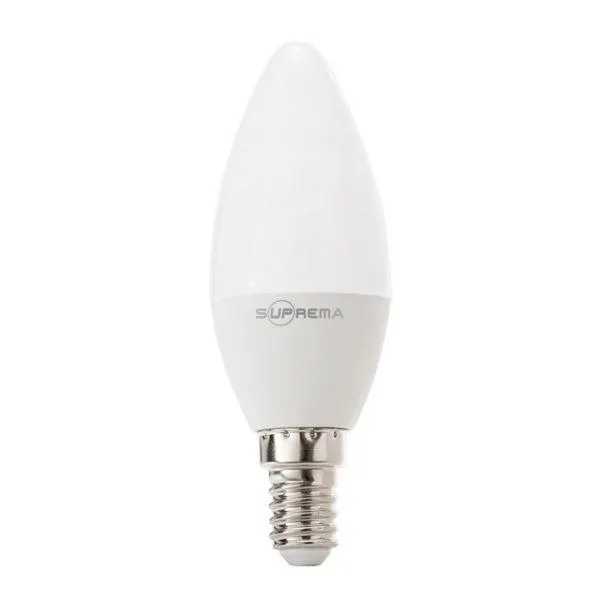 5,5W/40W LAMPADA LED OLIVA E14 EQU. 40W LUCE BIANCA