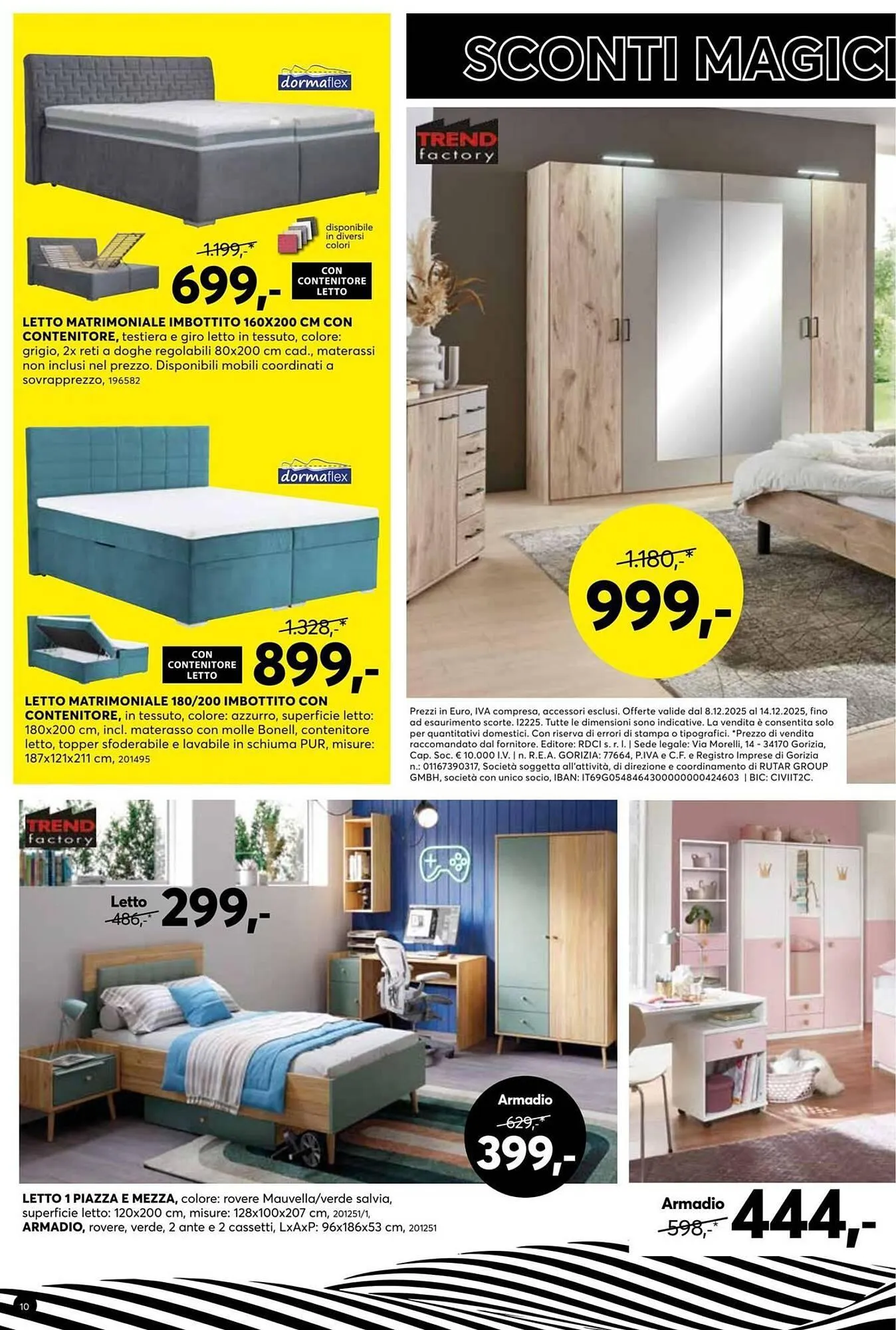 Volantino Dipo Arredamenti da 4 dicembre a 18 dicembre di 2025 - Pagina del volantino 10