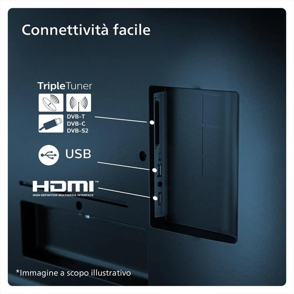 PHILIPS - Smart TV LED UHD 4K 65" 65PML8709/12-Black