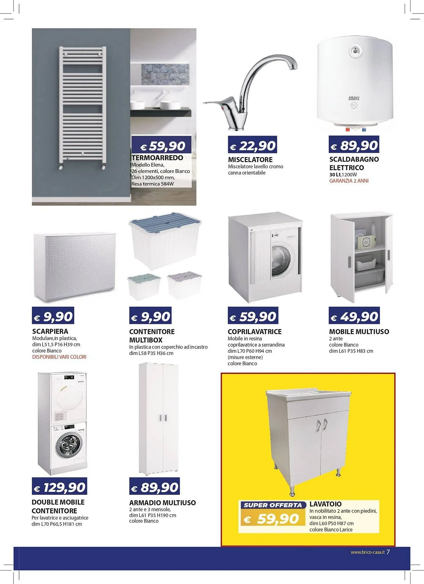 Volantino Bricocasa da 6 marzo a 30 marzo di 2025 - Pagina del volantino 7