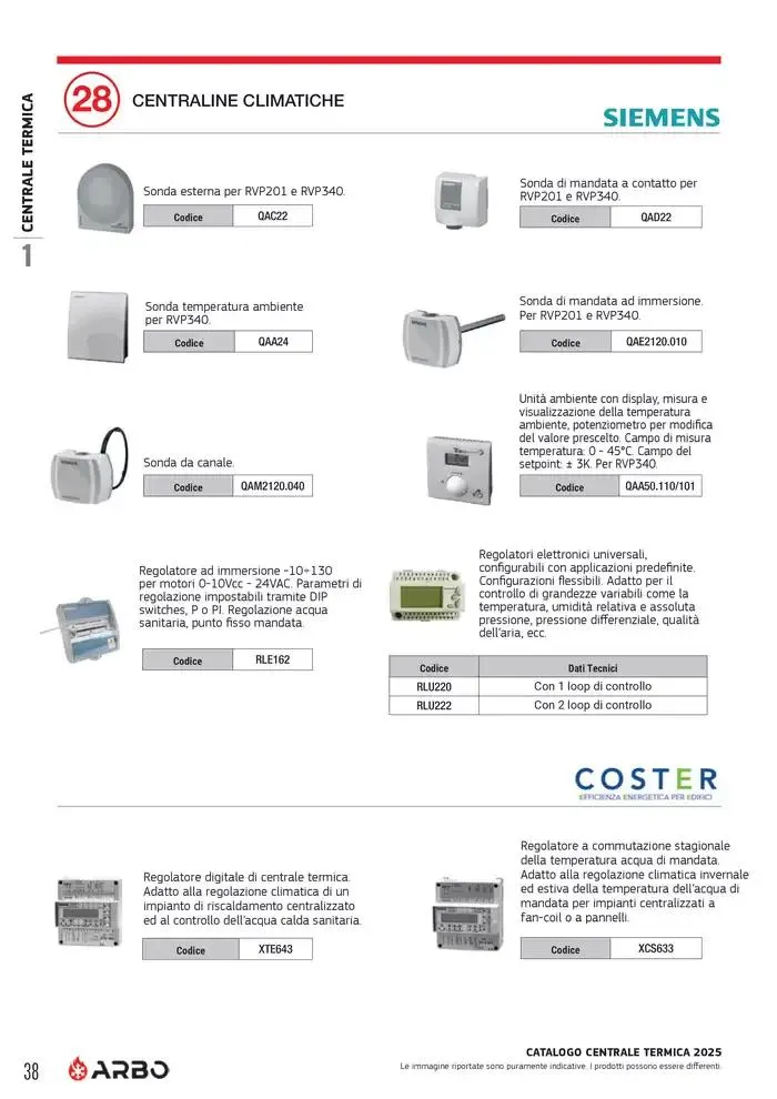 Catalogo Centrale termica 2025  da 8 aprile a 31 dicembre di 2025 - Pagina del volantino 38