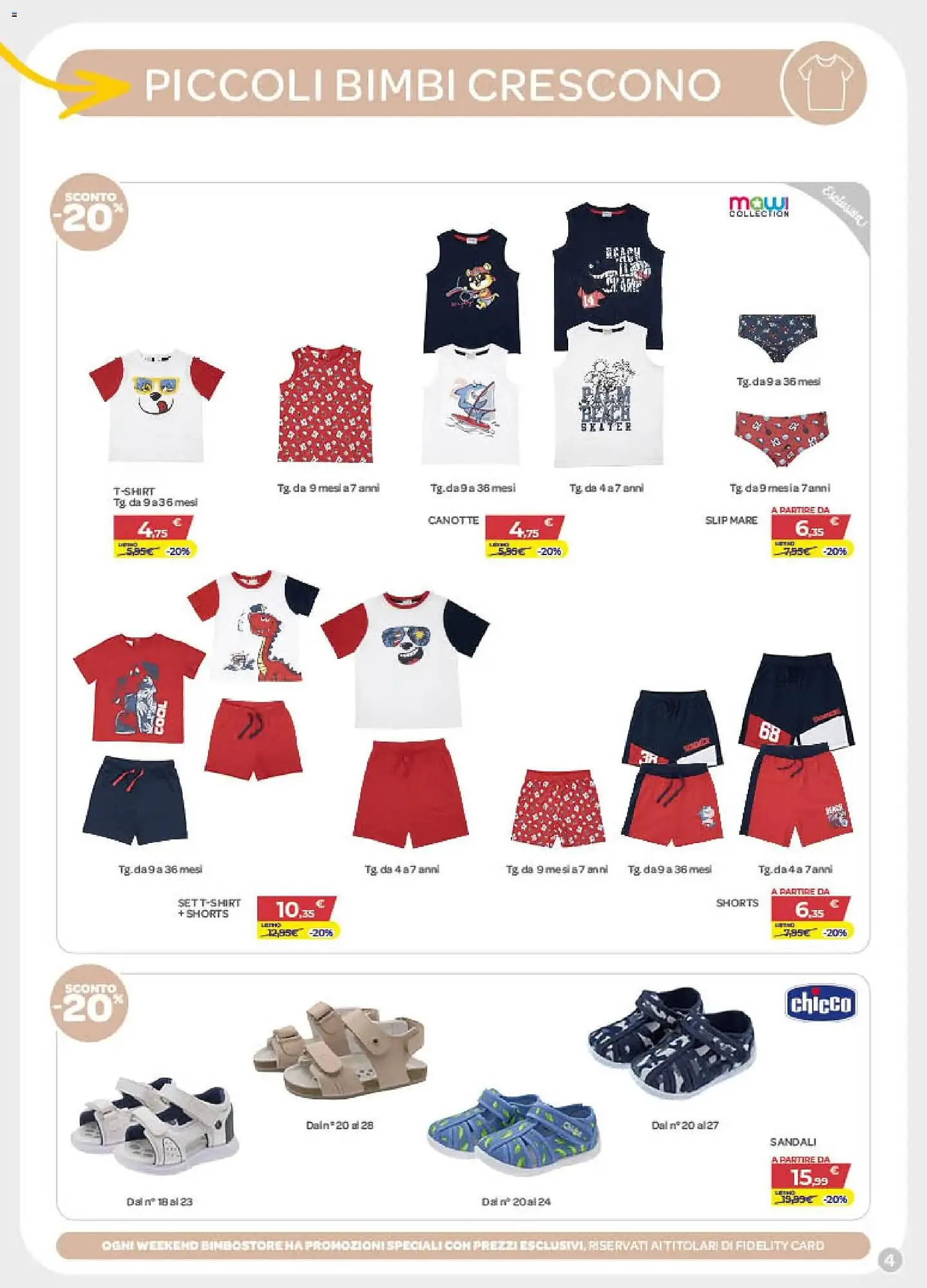 Volantino Bimbo Store da 30 aprile a 3 giugno di 2026 - Pagina del volantino 4