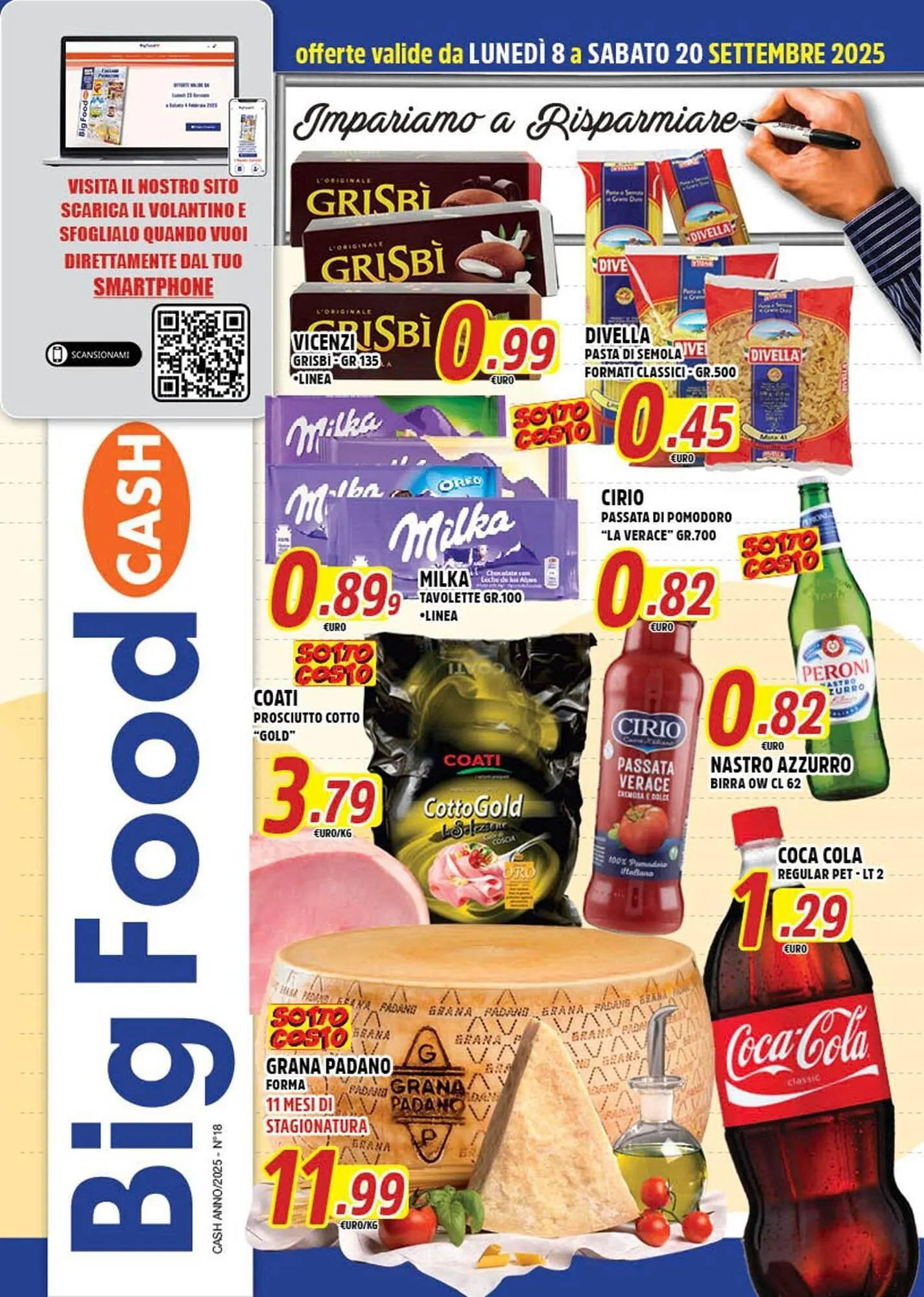 Volantino Big Food da 8 settembre a 20 settembre di 2025 - Pagina del volantino 1